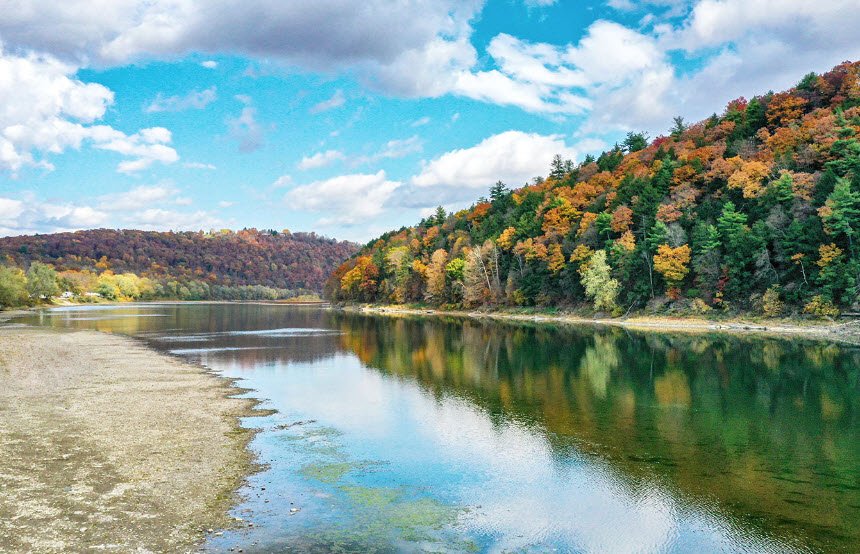 Vosburg Neck State Park, Pennsylvania, USA